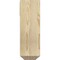 Ekena Millwork Westlake Craftsman Rough Sawn Bracket w/ Offset Brace, Douglas Fir, 6"W x 14"D x 18"H BKT0604X14X18WTL04RDF - alternate 4